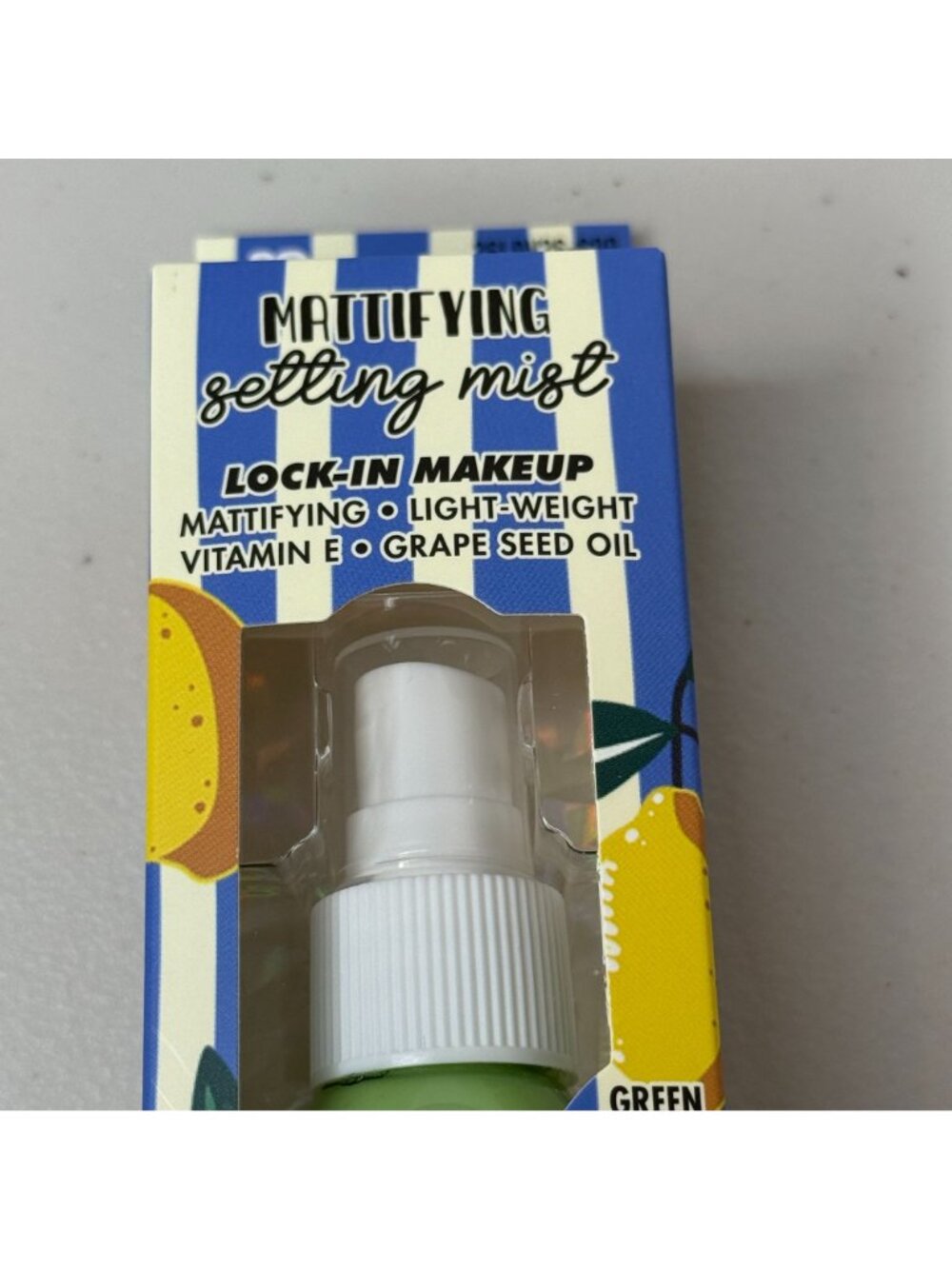 Ioni Mattifying Setting Mist Green Grape Makeup Setting Spray Lock In - Picture 7 of 10